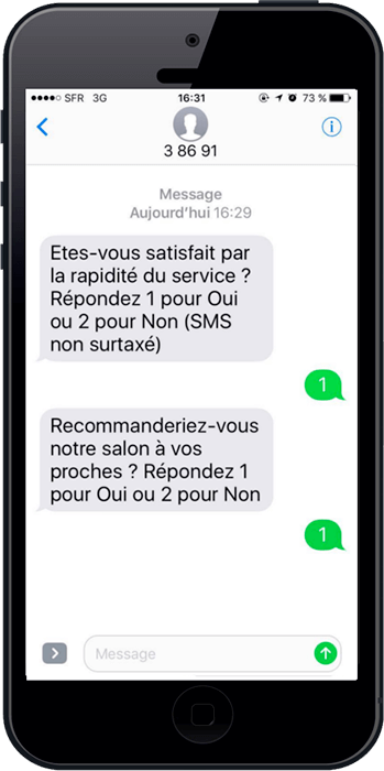 Envoyez une enquÃªte par sms grÃ¢ce au sondage sms