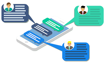 Le mobile est un outil parfait à personnaliser pour envoyer des SMS personnalisés aux clients