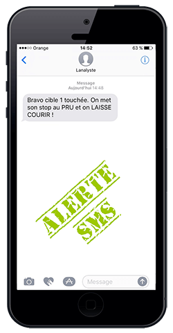 Les clients de Lanalyste sont satisfaits des sms alertes comme outils de communication