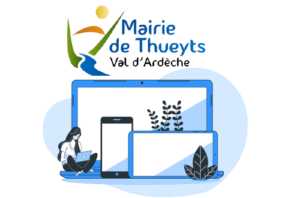 logo de la mairie de thueyts
