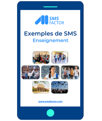 Exemples de SMS pour écoles, collèges, lycées, écoles privées et universités